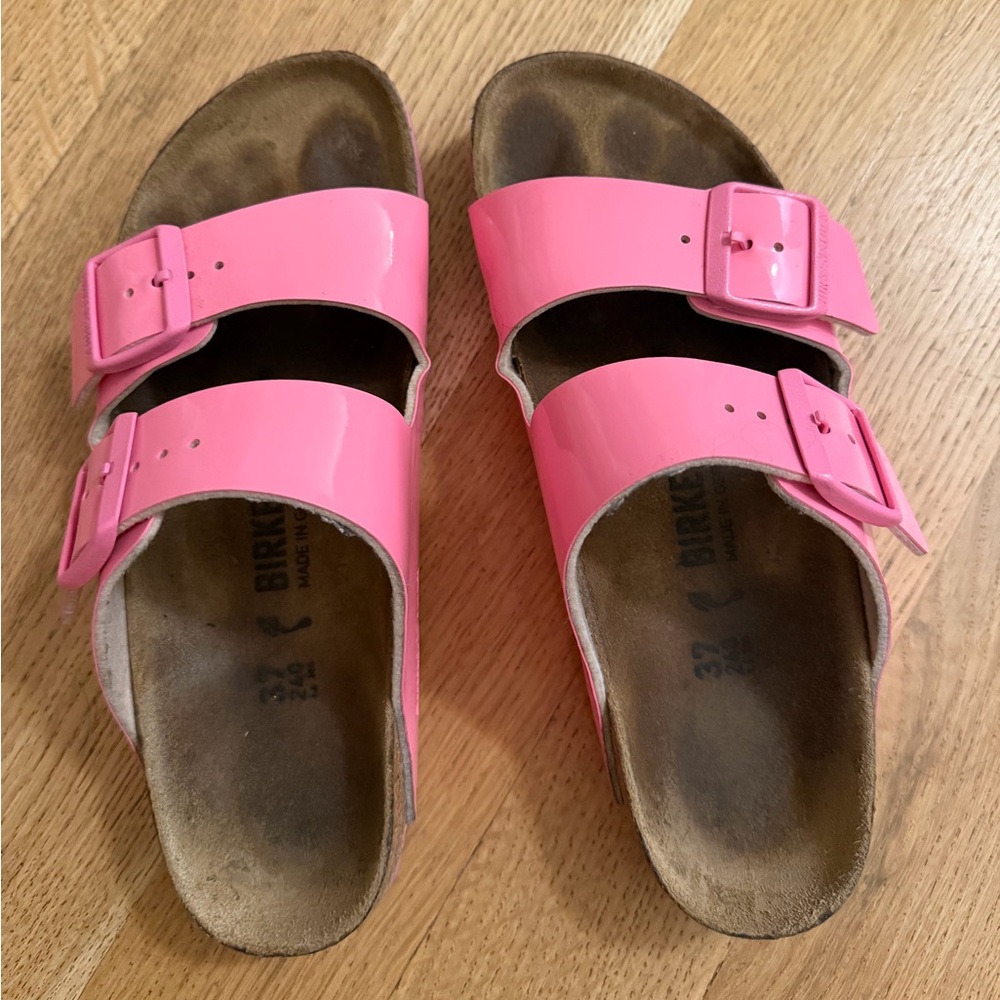 Pink Birkenstock Sandals